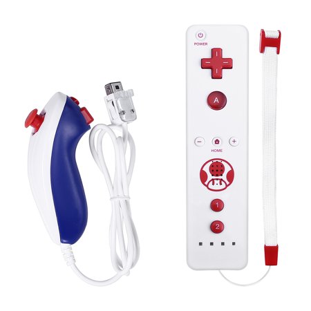 Remote Controller, Game Wireless Controller for Nintendo U Console, White