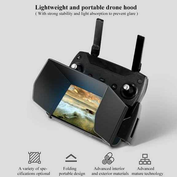 Remote Controller Monitor Phone Sun Hood Cover Tablet Sunshade Accessory For Drone (L121)