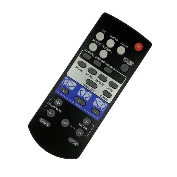Remote Controller with Intuitived Button Layout for MBE728 FSR82 Soundbar Easy Operating by All Ages Wear