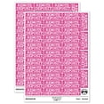 thumbnail image 1 of Remote Deposit Bank Check Sticker Set - Hot Pink - Gloss Finish - 1.5" Small, 1 of 7