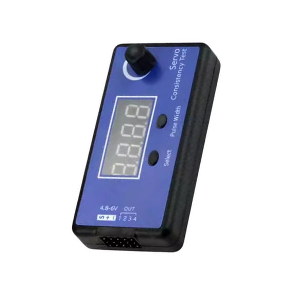 Remote Digital Servo Tester ESC Consistency Tester Throttles Control Tool For Helicopter Airplanes Car Model 50H/125H/250H