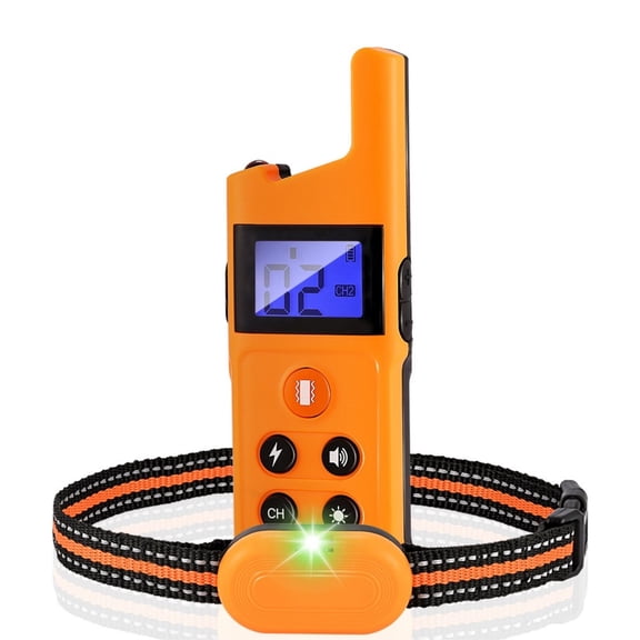 Remote Dog Training Collar, 2-in-1 Automatic Bark Collar with 3 Safe Modes