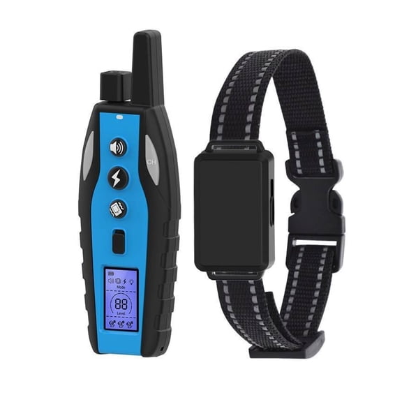 Remote Dog Training Collar, 2-in-1 Automatic Bark Collar with Beep Vibration and Safe Static
