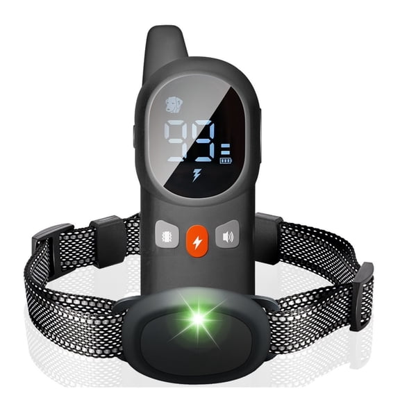 Remote Dog Training Collar, 2-in-1 Automatic Bark Collar with Beep and Safe Static