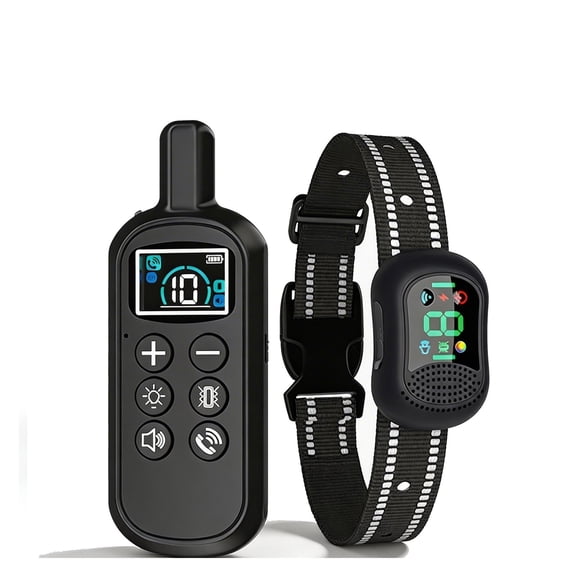 Remote Dog Training Collar, 4900ft Long Range Voice Call Collar with Humane Vibration
