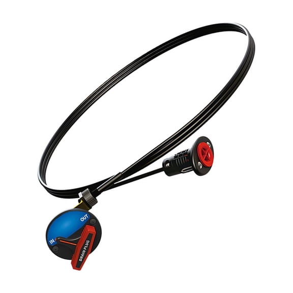 Remote Drain Plug Easy to Operate Cable Plug for Boats 9.8ft Actuator Leak Proof Drain Plug Sealing Systems Replacement