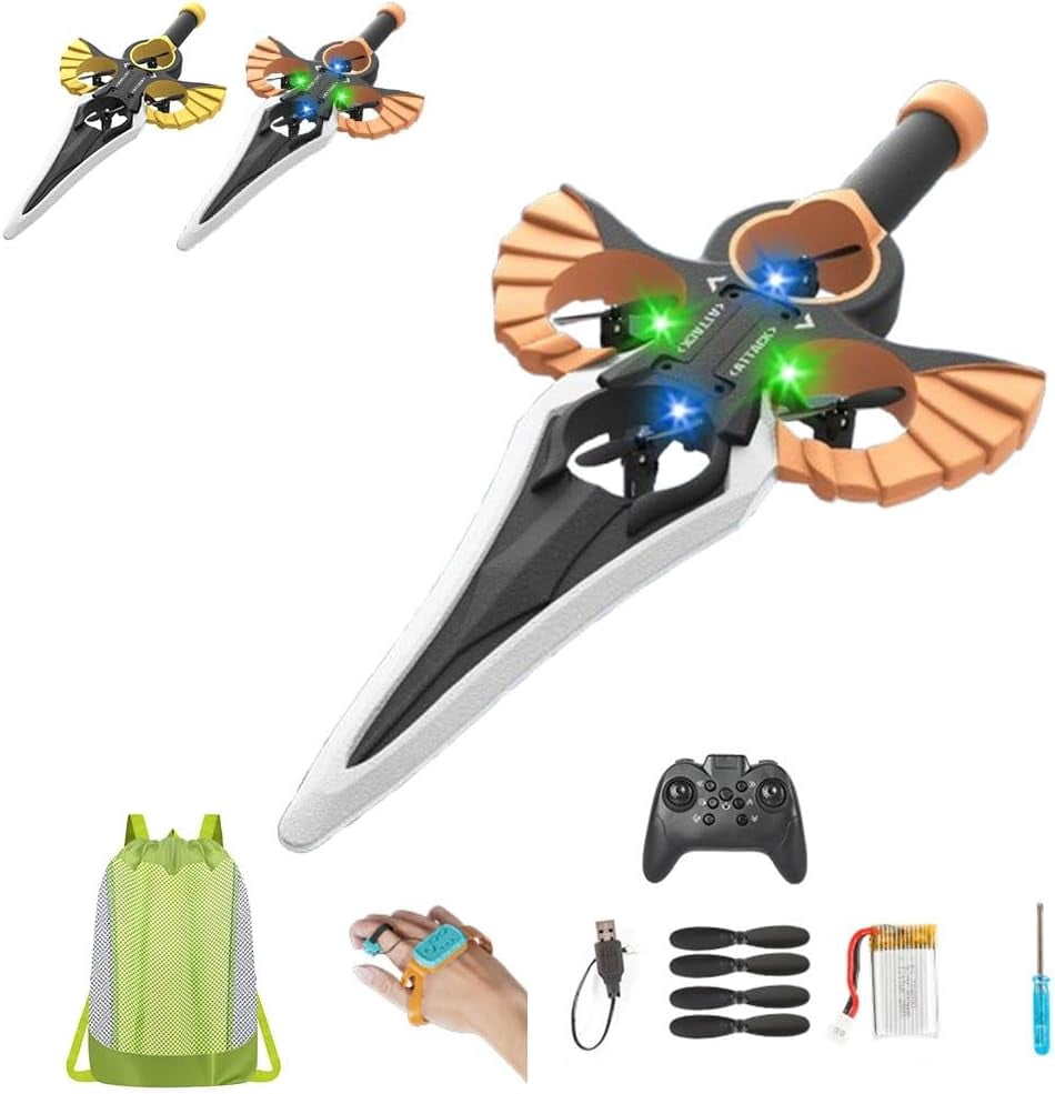 Remote Flying Sword, 2025 New Remote Control Airplane with Autopilot and Gyro Stabilizer, 3-Speed Stunt Plane, Lightweight Easy Fly Rc Glider Outdoor Gift for Teens & Adults