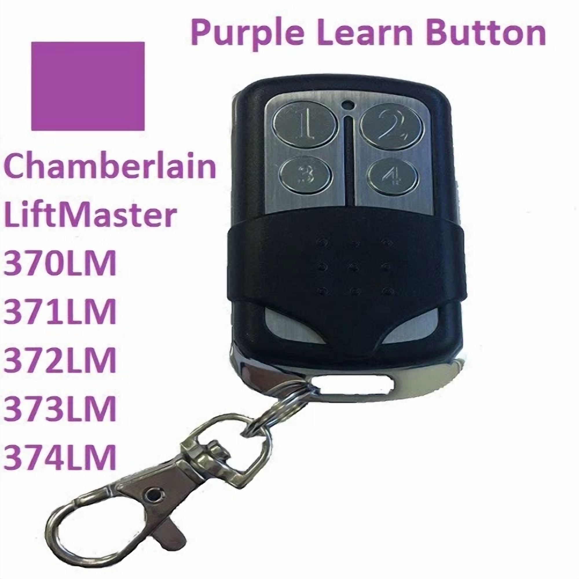 Remote Garage Door Opener 372Lm Liftmaster Comp Craftsman 371Lm Chamberlai Abcd
