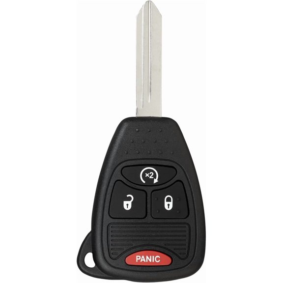 Remote Head Keyless entry Compatible with Chrysler PT Cruiser Caliber Durango Ram Nitro Compass Patriot Wrangler OHT692713AA (Remote Start)