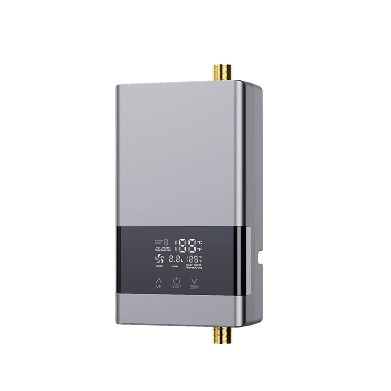 Remote Instantaneous Tankless Electric Hot Water Heater Kitchen Instant Heating Faucet Tap Bathroom Shower Temperature Setting ,Lightweight Portable Design
