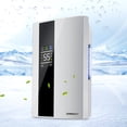 thumbnail image 1 of Remote Intelligent Dehumidifier With 2.2L/0.58 Gallons Water Tank For Home And Basement Quiet Moisture Remove Auto Continuous Drainage Purify Air Dryer Machine, 1 of 11
