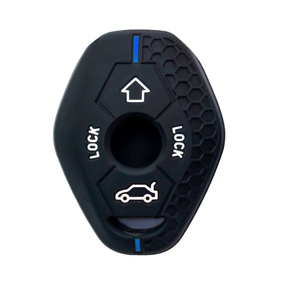 Remote Key Cover Protective Shell Full Protections Key Case Scratchproof Protector Silicone Car Key Case for E46
