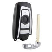 Remote Key Fob 3-Button Replacement for 2009-2018 BMW 3 4 5 6 7 Series X3 YGOHUF5767, FEM 433Mhz, 9312542