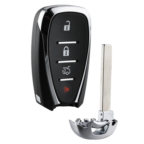 Remote Key Fob 4-Button Replacement for 2021-2025 Chevrolet Camaro Malibu (HYQ4ES, 13522890)