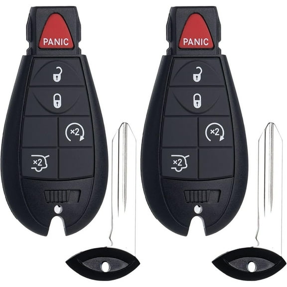 Remote Key Fob FOBIK Replacement Fits for Jeep Grand Cherokee 2008 2009 2010 2011 2012 2013 Commander 2008-2010 Keyless Entry Remote Start Control