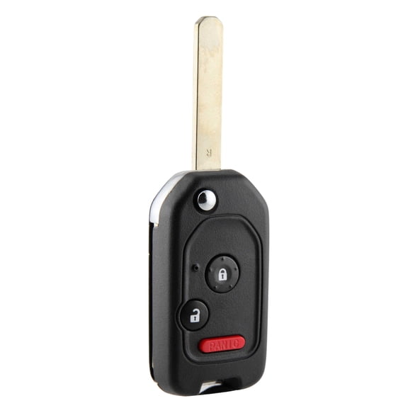 Remote Key Fob Flip Style Upgrade Replacement for 2007-2015 Honda CRV CRZ Fit Insight Accord Crosstour Coupe (MLBHLIK-1T)
