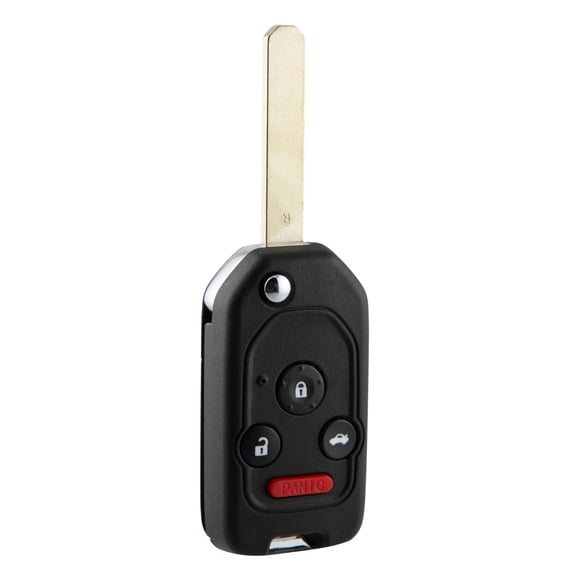 Remote Key Fob Flip Style Upgrade Replacement for 2008-2014 Honda Accord Coupe CRV Fit Acura TL TSX ZDX (MLBHLIK-1T)