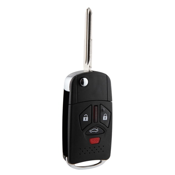 Remote Key Fob Flip Style Wide Blade Upgrade Replacement for 2007-2012 Mitsubishi Eclipse Galant (OUCG8D-620M-A)