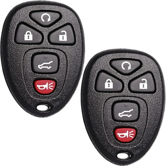 Remote Key Fob Replacement for Chevy Traverse 2007-2016 Tahoe Suburban Acadia Yukon XL Buick Enclave Cadillac Escalade Saturn Outlook Keyless Entry Remote Control