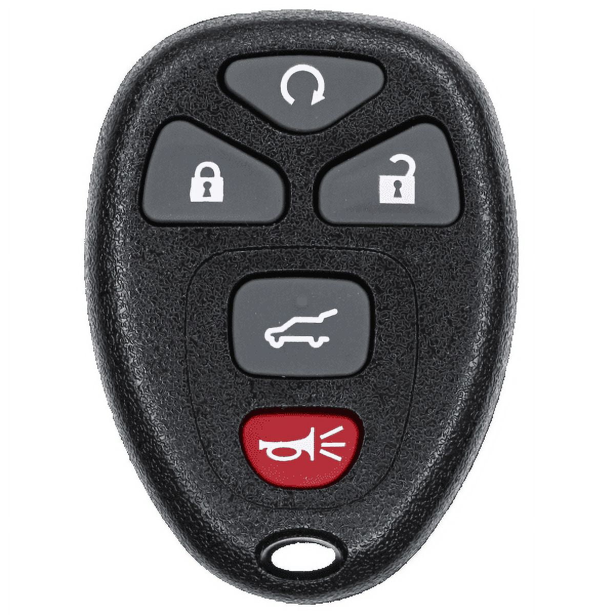 Remote Key Fob Replacement Fits for Chevy Traverse 2007-2016 Tahoe Suburban GMC Acadia Yukon XL Buick Enclave Cadillac Escalade Saturn Outlook OUC60270 OUC60221 Keyless Entry Remote Control 15913415