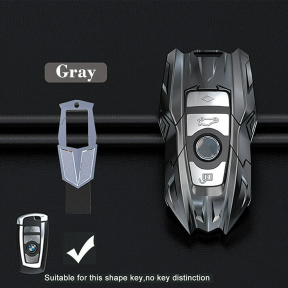Remote Key Fob Shell Case Cover with Keychain for BMW 1 3 4 5 6 7 series X3 X5