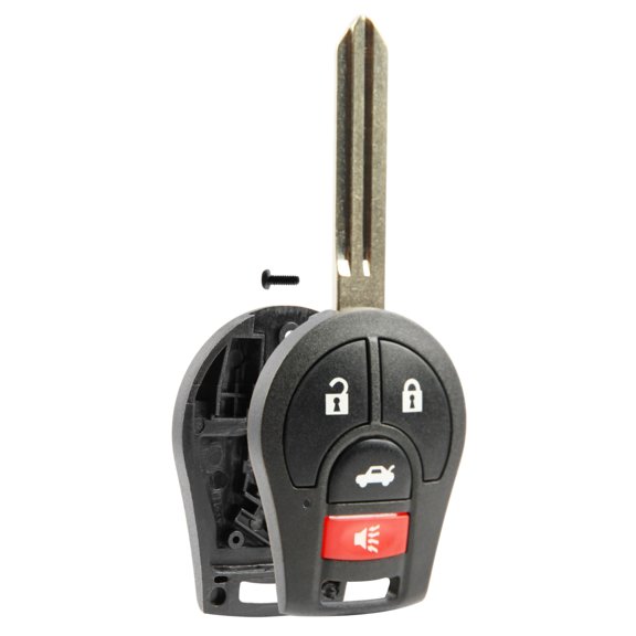 Remote Key Fob Shell Case Replacement for 2003-2019 Nissan 350z Altima Armada Maxima NV Versa Note (CWTWB1U751, CWTWB1U816)