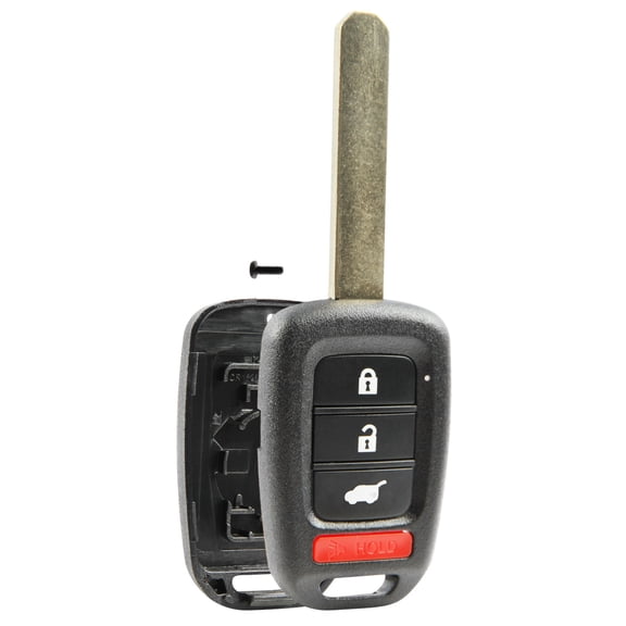Remote Key Fob Shell Case Replacement for 2014-2021 Honda CR-V HR-V Civic 5 LX Sport (MLBHLIK6-1T, MLBHLIK6-1TA)