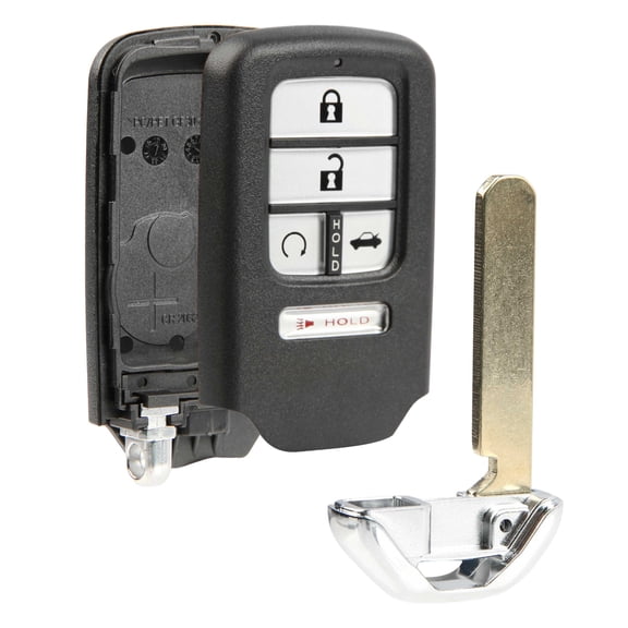 Remote Key Fob Shell Case Replacement for 2016-2021 Honda Civic Sedan EX Tour LX CVT Coupe (KR5V2X)