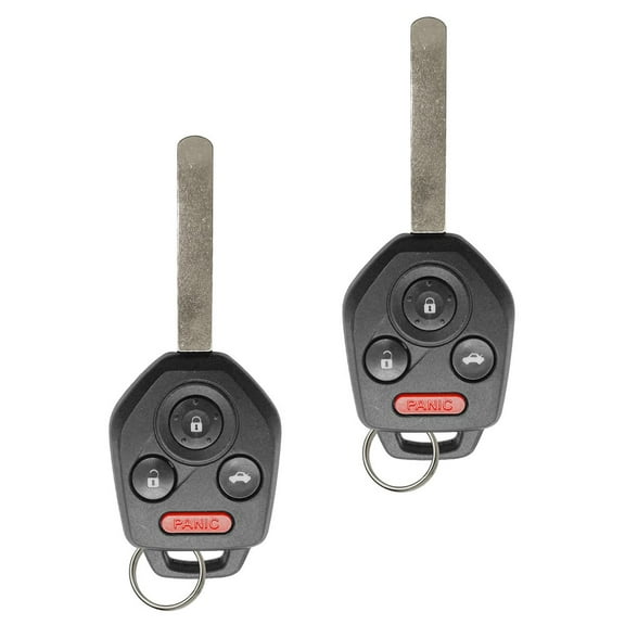 Remote Key Fob for 2008 2009 Subaru Tribeca Legacy Outback Remote CWTWBU766 433MHz 4D62 Chip (2 Pack)