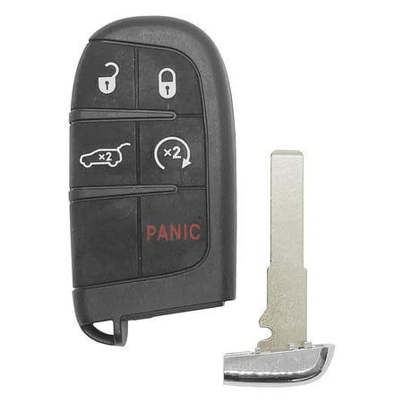 Remote Key Fob for 2017 - 2020 Jeep Compass M3N-40821302 4A Chip 5 BTN