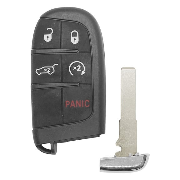 Remote Key Fob for 2017 - 2020 Jeep Compass M3N-40821302 4A Chip 5 BTN