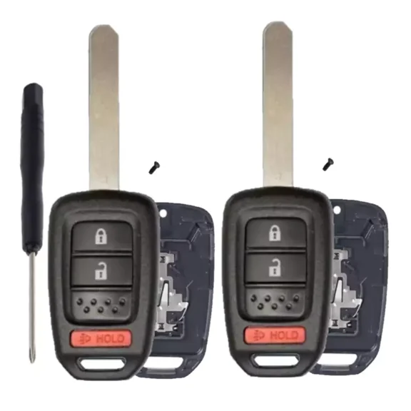 Remote Key Shell 3b for Honda Fit Cr-V Crosstour 2013 - 2019 Strong and Durable