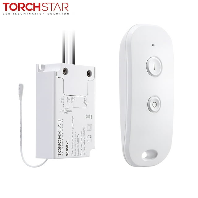 Remote Light Switch Wireless, On/Off Switch and Receiver Kit - Walmart.com