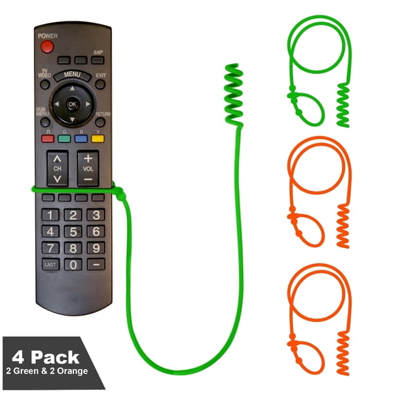 Remote Pigtail 4-Pack (2 Green & 2 Orange)