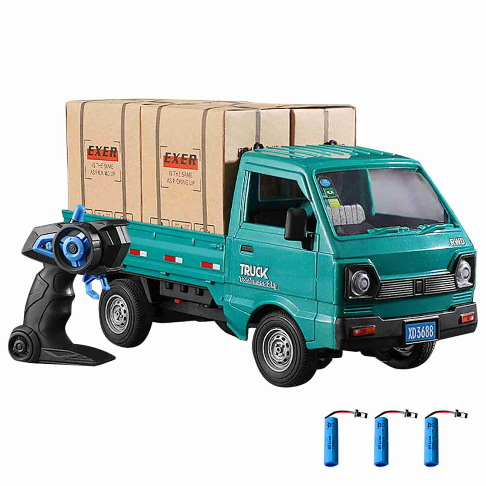 Remote RC Transport Car Multi Direction Driving 1/16 Scale 2.4Ghz ...