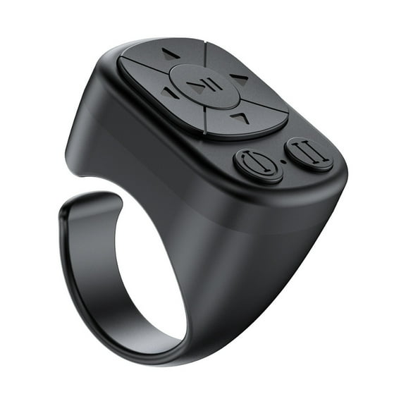 Remote Scrolling Ring, Fingertip Wireless Remote Control Phone Remote Scrolling Rings Rechargeable Camera Remote Control For Phone Auto Page Turner, Bluetooth Page Turner Ring Scroller
