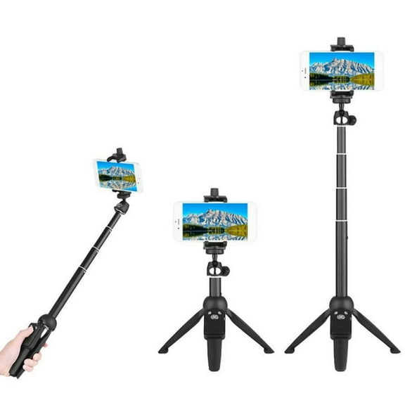 Remote Selfie Stick 1/4inch Handheld Monopod Tripod for Phone Action Camera