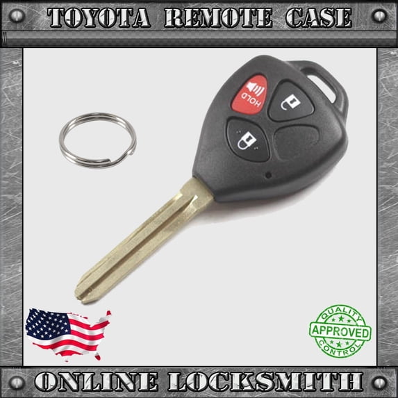 Remote Shell Key Replacement Fob Case For Scion iQ 2011-2013 By Ri-Key Security