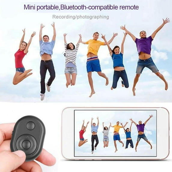 Remote Shutter Clicker Wireless Bluetooth Selfie Button Controller M7H2