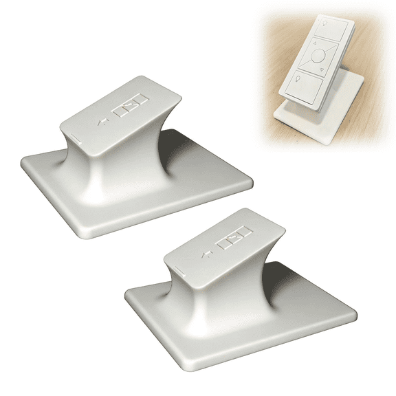 Remote Stand Pedestal for Lutron Caseta Pico, Wireless Remote Holder Base, Desktop Control Stand for Home Lighting Setup, 2PCS