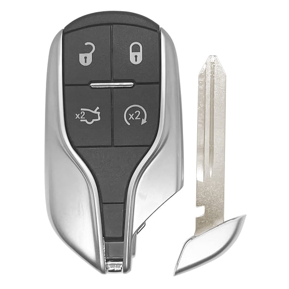 Remote Star Car Key Fob Replacement For 2014 2015 2016 2017 Maserati Quattroporte Ghibli Smart Remote FCCID:M3N-7393490;By Auto Key Max (1) C105