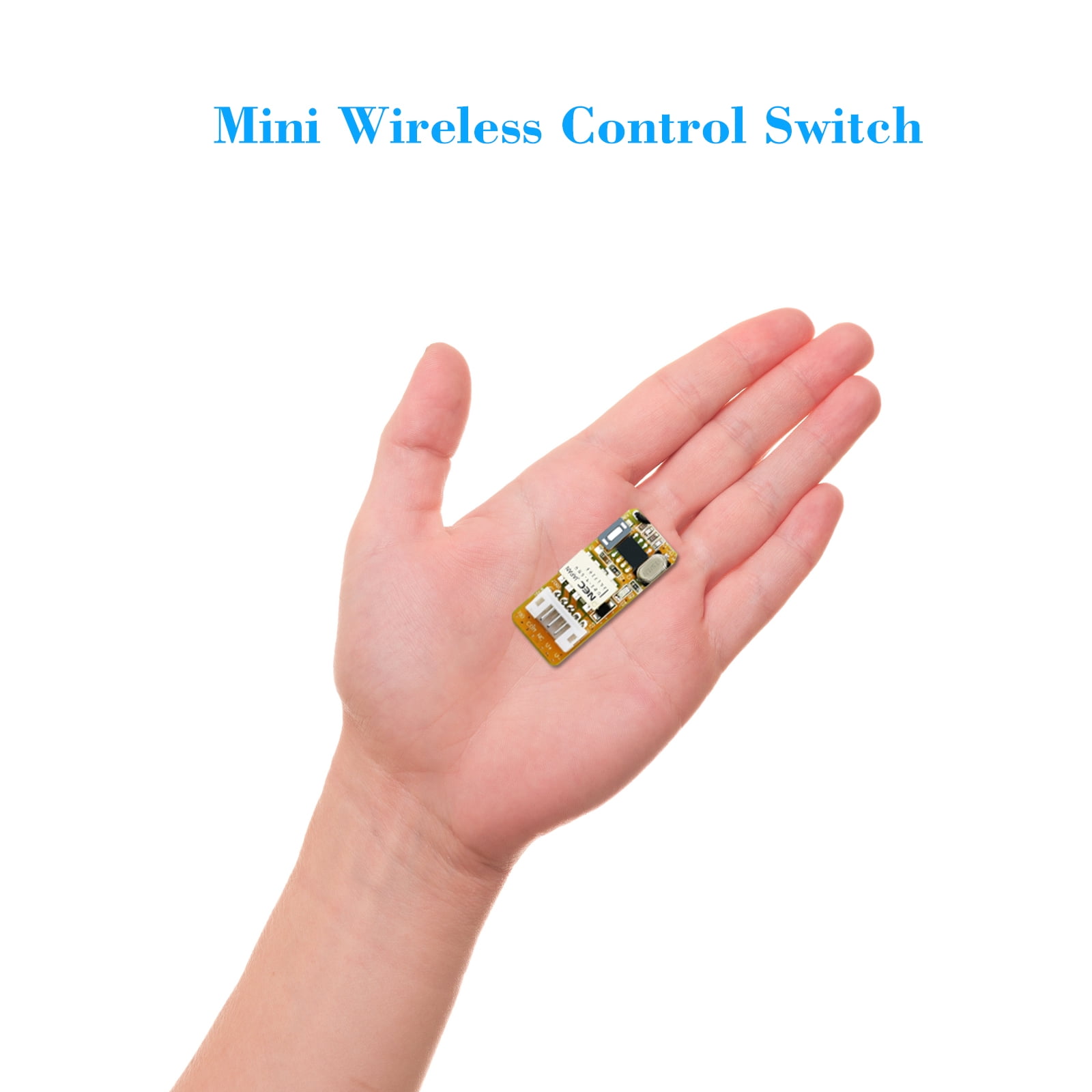 Remote Switch,9v 12v Universal 4.5v 5v Switch Relay Wide 433 1ch Switch ...