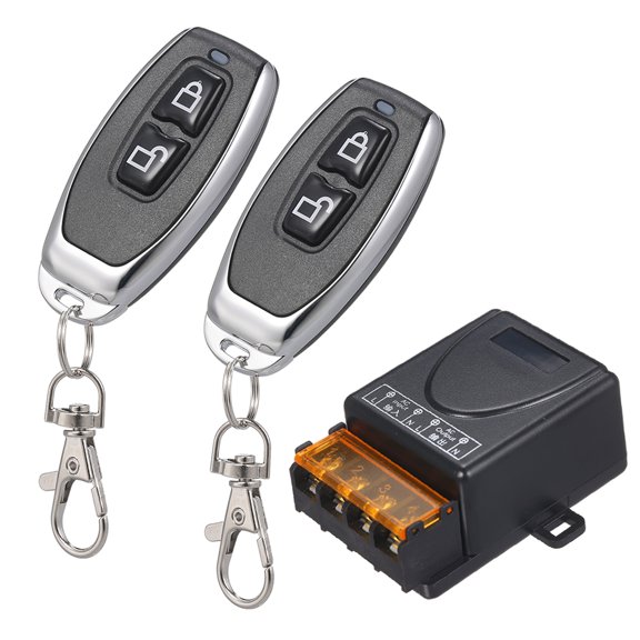 Remote Switch,Switch Receiver Remote Switch Door Remote 1ch Remote Receiver Door 1ch Switch Relay Receiver 2pcs Remote 1527 Switch Receiver Universal Switch And 2pcs Switch 2pcs Switch Relay