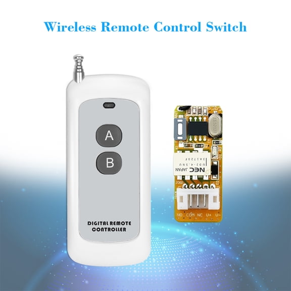 Remote Switch,Wide 433 1ch Switch Key 433 9v Universal Remote Switch 4.5v 5v Relay Remote Universal Receiver Wide 1pcs 2 Key 3.7v- Wide 1pcs 2 Switch 3.7v-12v Wide Switch Relay 433 Remote