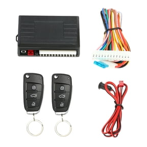 Remote Universal Car Door Lock Trunk Release Keyless Entry System Central Locking Kit With Remote Control