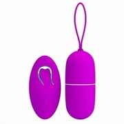 Remote Vibrating Bullet - 11 Modes of Vibration & Pulsation - Body-Safe & Splash-Proof - Easy-Pull Retrieval Loop - Remote Remote - Perfect for Solo or Partner Play
