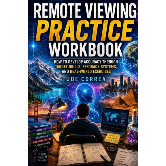 Remote Viewing Mastery Academy Remote Viewing Practice Workbook: How to Develop Accuracy Through Target Drills, Feedback Systems, and Real-World Exerci, Book 7, (Paperback)