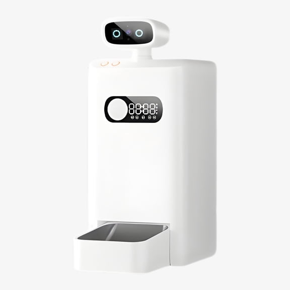 Remote Visual Pet Video Feeder, Large Capacity, APP Control Smart Automatic Pet Feeder