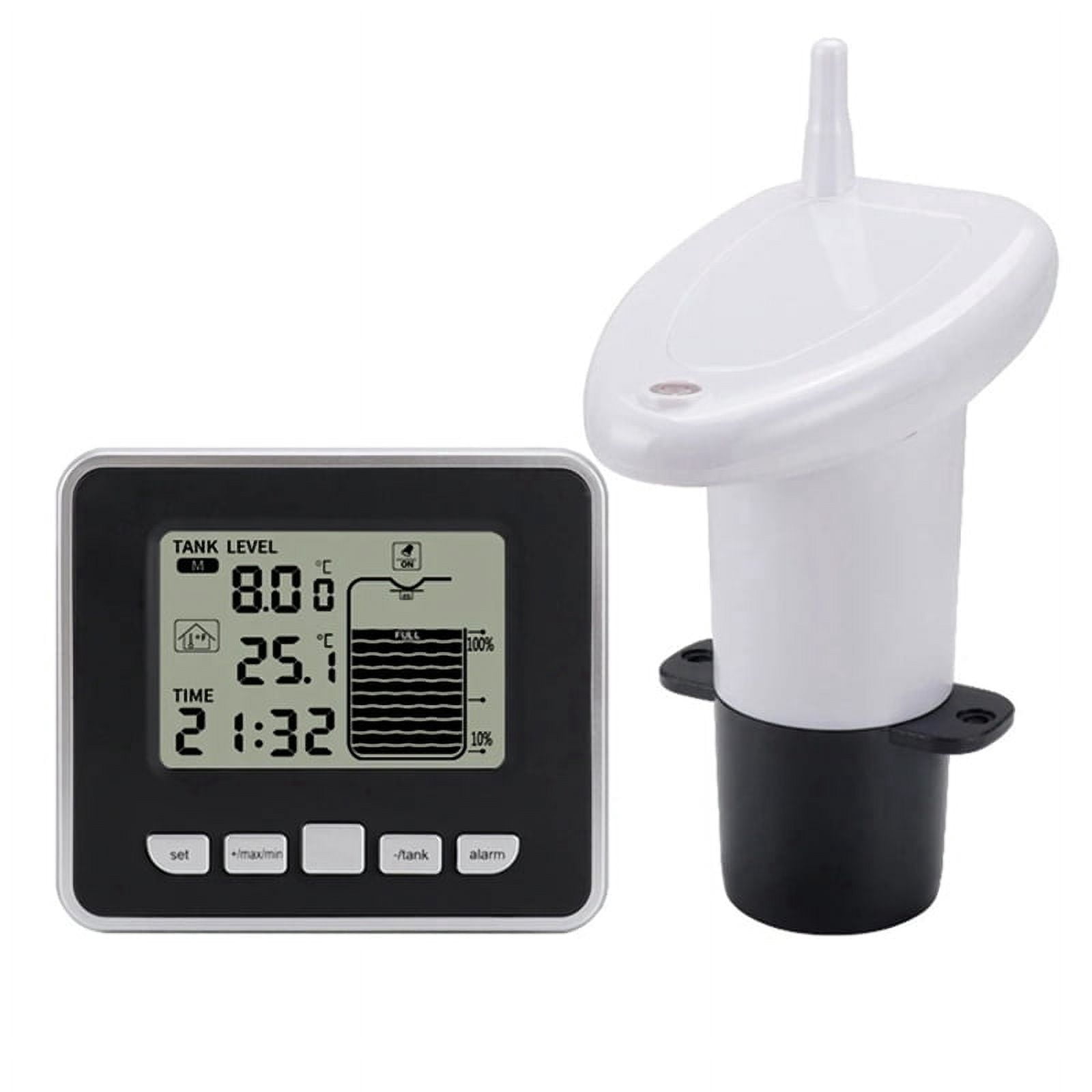 Remote Water Tank Monitoring Ultrasonic Wireless Liquid Level Sensor ...