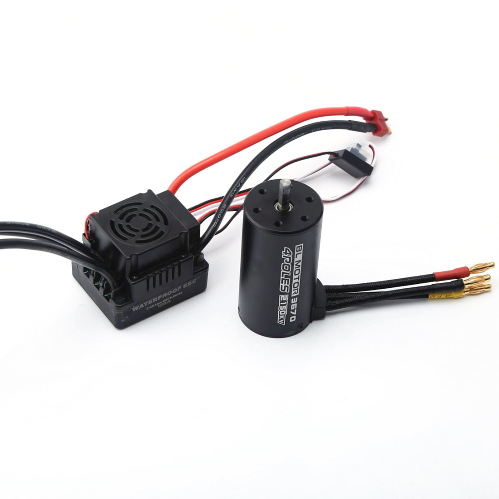Motor Sin Escobillas Resistente Al Agua 3670 2150 Kv 120a Es | Envío gratis